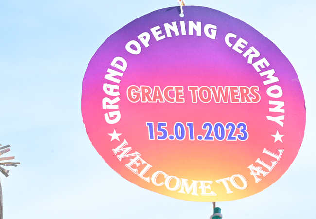 Bro Andrew Richard, Family along with the well-wishers of Grace Ministry inaugurated the Mega Prayer Centre / Church of Grace Ministry at Budigere in Bangalore, Karnataka with grandeur on Sunday, Jan 15th, 2023.